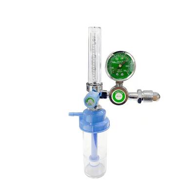 China Hospital G5 8 Thread Medical External Oxygen Pressure Regulator With Flow Meter For Year 88E Oxygen Cylinder for sale