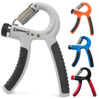 China Factory Suppliers Durable Exercises R Shape Adjustable Hand Grip Strengthener for sale