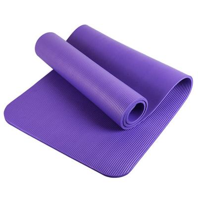 China Hot Selling Fitness Natural Rubber Jute Yoga Mat NBR Eco-Friendly Durable Yoga Mat For Yoga for sale