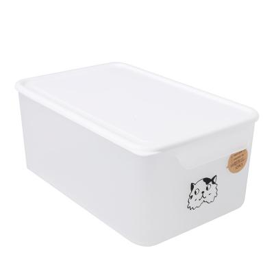 China Household Refrigerator Crisper Heatable Frozen Food Storage Box with Lid for Stacking Kitchen Hot Ingredients with Handle Storage Box for sale