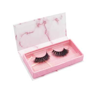 China Durable 3d strip synthetic lashes seller with customized wick boxes most popular 3d silk eyelash making for sale