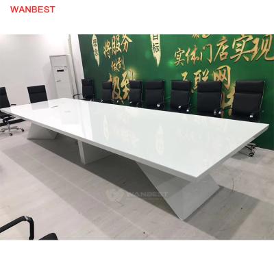 China (Size) Adjustable Luxury Hotel Home Office Negotiation Office Meeting Room Conference Table Set for sale