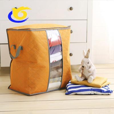 China Sustainable FABRIC QUILTER STORAGE FOLDABLE BAG WITH ZIPPER for sale