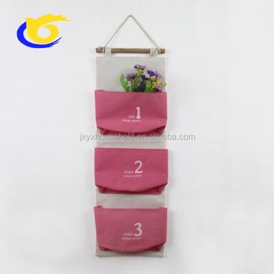 China Wall hanging viable pockets hanging organizer bag for sale