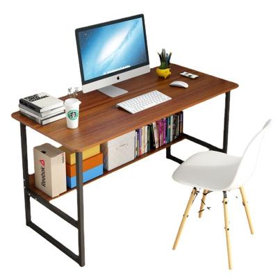 China Modern Factory Computer Desk Student Table Desk With Shelves for sale