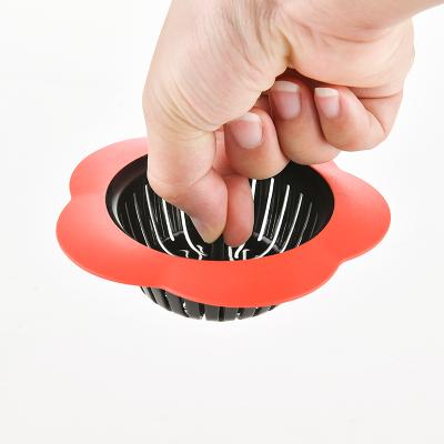 China Viable Flower Shape Plastic Sink Drain Strainer For Kitchen for sale