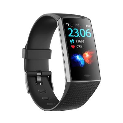 China Plastic creatway CY11health tracking fitness band with heartrate monitor smart bracelet for sale