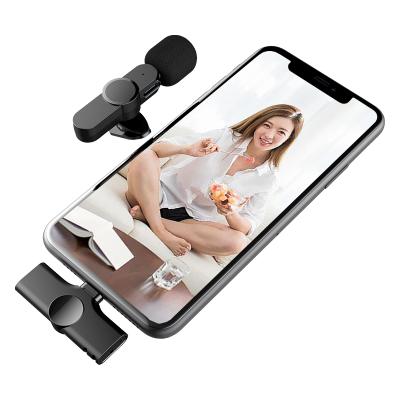 China Other Free Removable Lapel MIC with Omnidirectional for Vlogging, Wireless Microphones 2.4G Hands Lavalier Video Recording, for sale