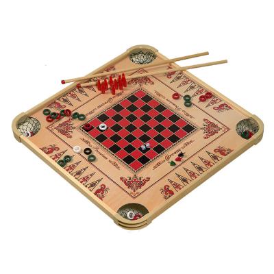 China Custom Wooden Age 3+ Board Game Carrom Indian for sale