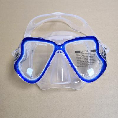 China Men Women Teenager Swimming Scuba Diving Equipment Scuba Diving Glass Strap Free Fog Glass for sale