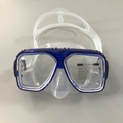 China High Quality Low Volume Silicone Teenage Girl Men Women Freediving Goggles Spearfishing Diving Snorkeling Mask for sale