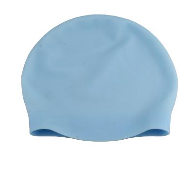 China Pure Soft Liquid Seamless Swim Caps Silicone Swimming Caps Custom Logo Color Logo for sale