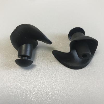 China Reusable Silicone Teenage Men Women Ear Plugs Working Noise Reduction Swimming Waterproof Swimming Earplugs for sale