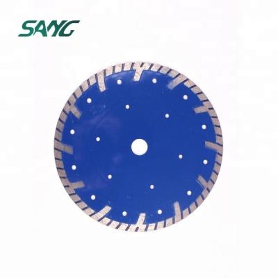 China universal bosch 230mm diamond cutting disc for 7/8IN angle grinder for sale