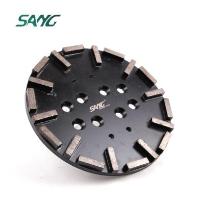 China 10inch 20 Segment TDGH Grinding Grinding Heads For Treated Concrete for sale