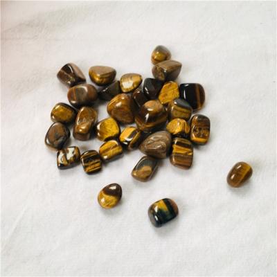 China China Tiger Eye Crystal Therapy Tumbled Stones Tiger Eye Macadam for sale