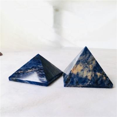 China China wholesale natural mineral crystal high lapis lazuli quartz crystal pyramid stone for sale