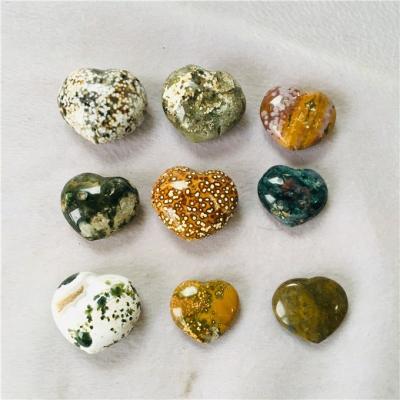 China China Wholesale Various Ocean Hearts Crystal Jasper Jasper Crystal Decoration for sale