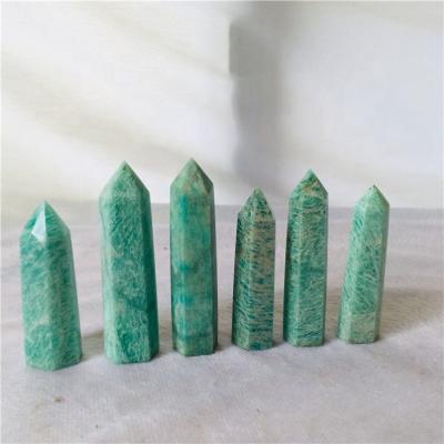 China China high quality natural amazonite dots amazoite crystal magic wands on sale for sale