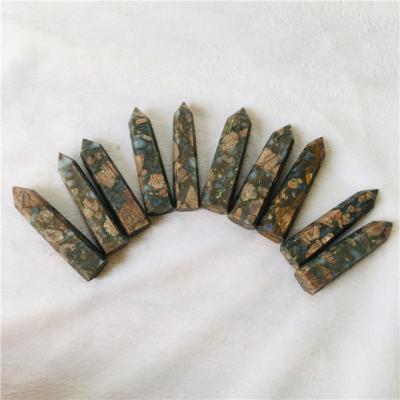 China China wholesale llanite stone quartz points wand crystal healing for decoration for sale