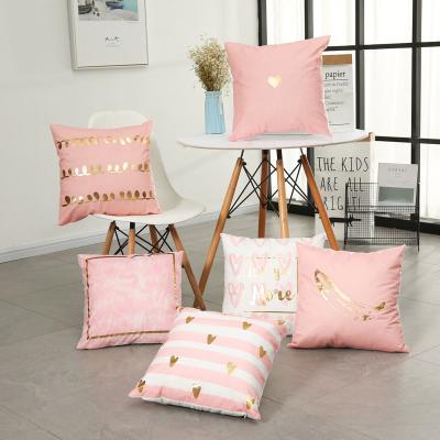 China Anti-bacteria Velvet Office Small Artistic Fresh Super Soft Pillow Covers Simple Modern Car Bedside Cushion Cover Sofa Throw Pillow for sale