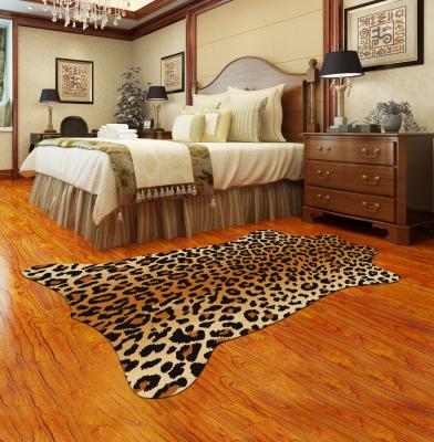 China New Washable Luxury Plush Brown Tiger Shaped Fluffy Blanket Stuffed Animal Skin Blanket Room Blanket for sale