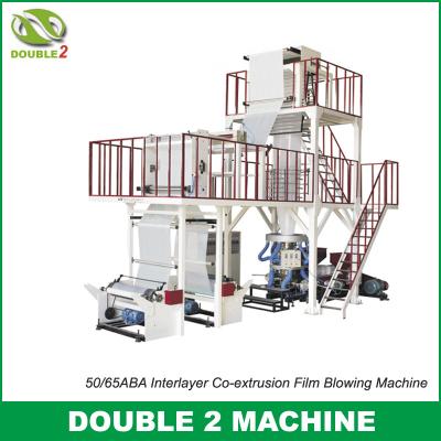 China 50/65ABA Interlayer Co-extrusion Film Blowing Machine for sale