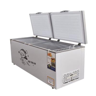 China Professional Chest Freezer Single-temperature Deep Freezer Showcase Freezer American Fridge Freezer with low prices for sale