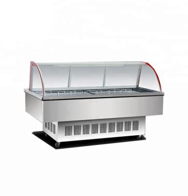 China Single-temperature factory supplier fresh meat display supermarket meat cooler for sale for sale