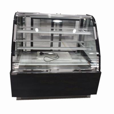 China Commercial Glass Single-temperature Display Cake Fridge Showcase For Bakery for sale