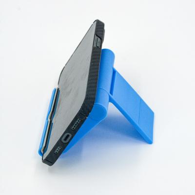 China Foldable And Portable Adjustable Height PP PVC Phone Stand Plastic Holder for sale