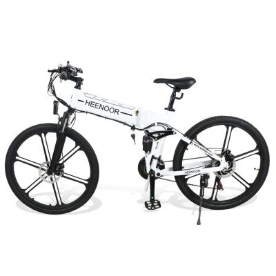 China Aluminum Alloy EU Warehouse 48V 10Ah 500W 26Inch Folding Full Suspension Electric Bicycle ebike for sale