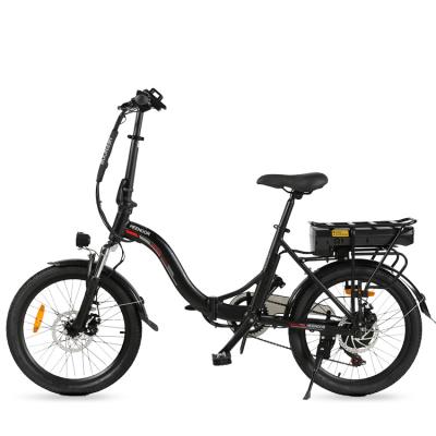 China Aluminum EU Warehouse 10Ah 350w City Road off Folding Electric Bicycle Ebike for sale