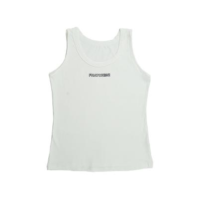 China Popular Wholesale Conventional White Han Edition Spring Women Tank Top Vest from manufacturer QUICK DRY for sale