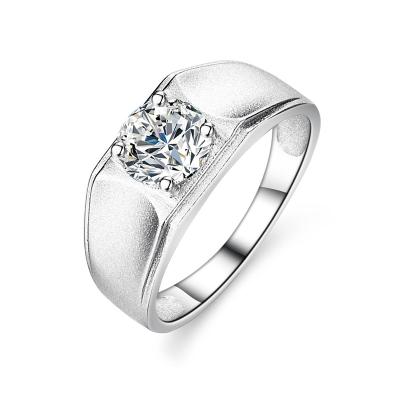 China Wholesale S925 CLASSIC Silver Ring Designs Men in Plus Big Size with D Color vvs Diamond Moissanite CZ High Quality Fine Wedding Jewelry for sale