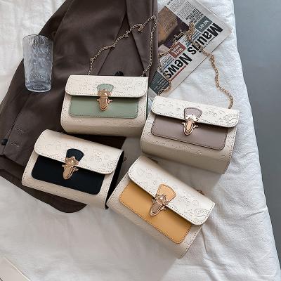 China New Fashion Shoulder Bag Women Small Chain Handle Bag Korean Designer Cross - Body Bags Fashion Popular for sale