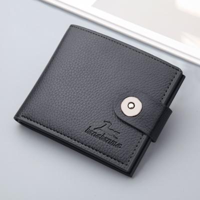 China RTS Waterproof Custom Cheap Wholesale PU Leather Card Holder Wallet For Man Business Minimalist Slim Wallet for sale