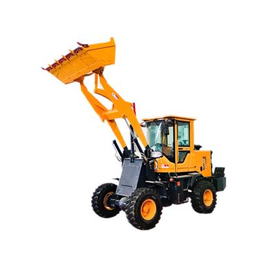 China Building material shops hot sale 1 ton wheel 4 drive smallest new wheel loader mini wheel loaders for sale for sale