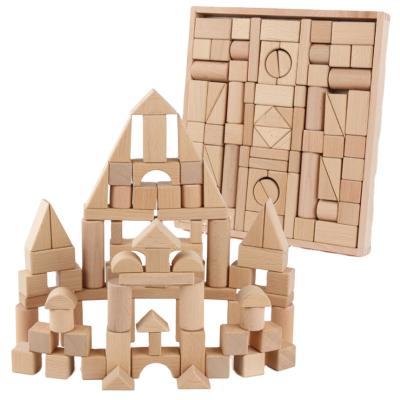 China Multiple Models Geometry Dark Beers New Product Inspire Creativity Play Geometry Blocks For Practical Training Wooden Building Blocks for sale