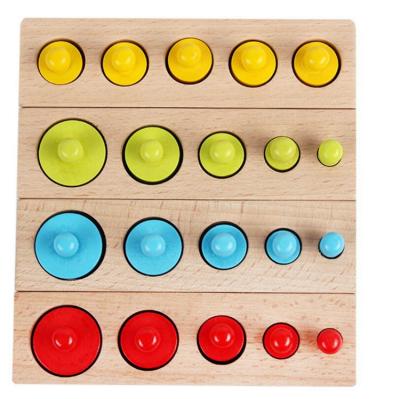 China Montessori Toys Early Learning Wooden Grip Toy Family Education Package Hold Toy for sale