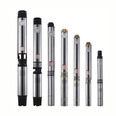 China Other manufacture 5hp solar borehole pumps deep well water stainless steel submersible pump for agriculture for sale