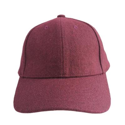 China Custom Closure JOINT Bill Mid Profile Baseball Cap Flannel 6 Panel Dad Hat Blank Metal Buckle Flat for sale