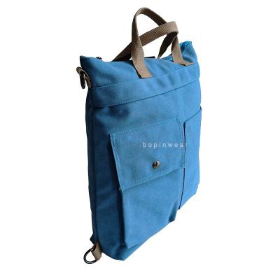 China Fashion Traveling Portable Men's Vintage Tote Bag Durable Strong Canvas Eco-Friendly Shoulder Bag for Men for sale