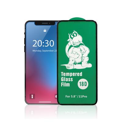 China 18d Edge Airbag Anti-peep Supplier Anti Peep Glass Screen Professional Shockproof Mood Privacy For Iphone Xs /11 pro max max for sale