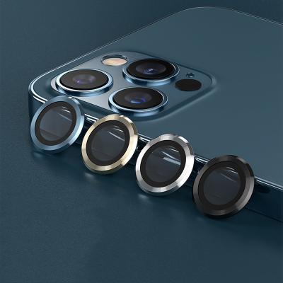 China Mobile Phone Camera Lens Protector Lens Screen Protector Aluminum Alloy Lens Screen Cover Film For iPhone for sale