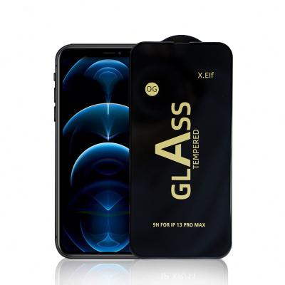 China Easy Install Factory Direct Anti-scratch Clear Screen Mobile Glass Tempered Protector For Iphone 13 pro 12 11 Max Xs Max Xr for sale