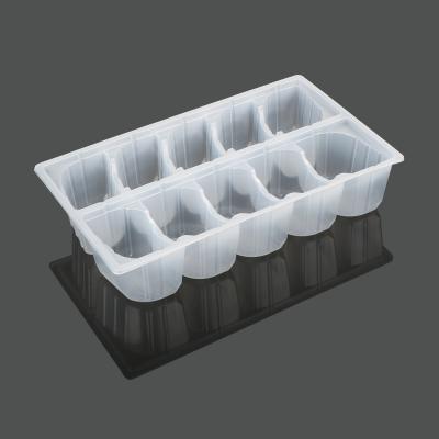 China New 10 Compartment Recyclable Cheap Plastic Disposable Food Tray Container for sale