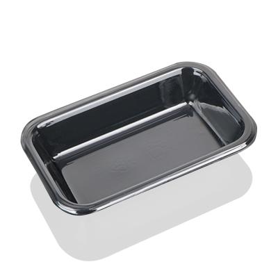 China Recyclable plastic cpet bakery airline microwaveable meal trays for sale