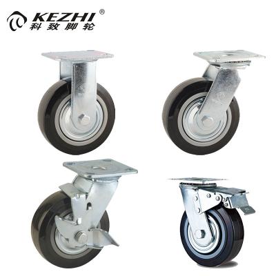 China Heavy Duty Industry Caster Wheels Vintage , MW Heavy Duty Fixed Industrial Caster Caster for sale