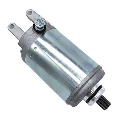 China Two Wheel Motorcycle Engine 12 Tooth Electric Starter Water Cooled Motor For Four Stroke Three Wheel Motorcycle Electric Starter for sale